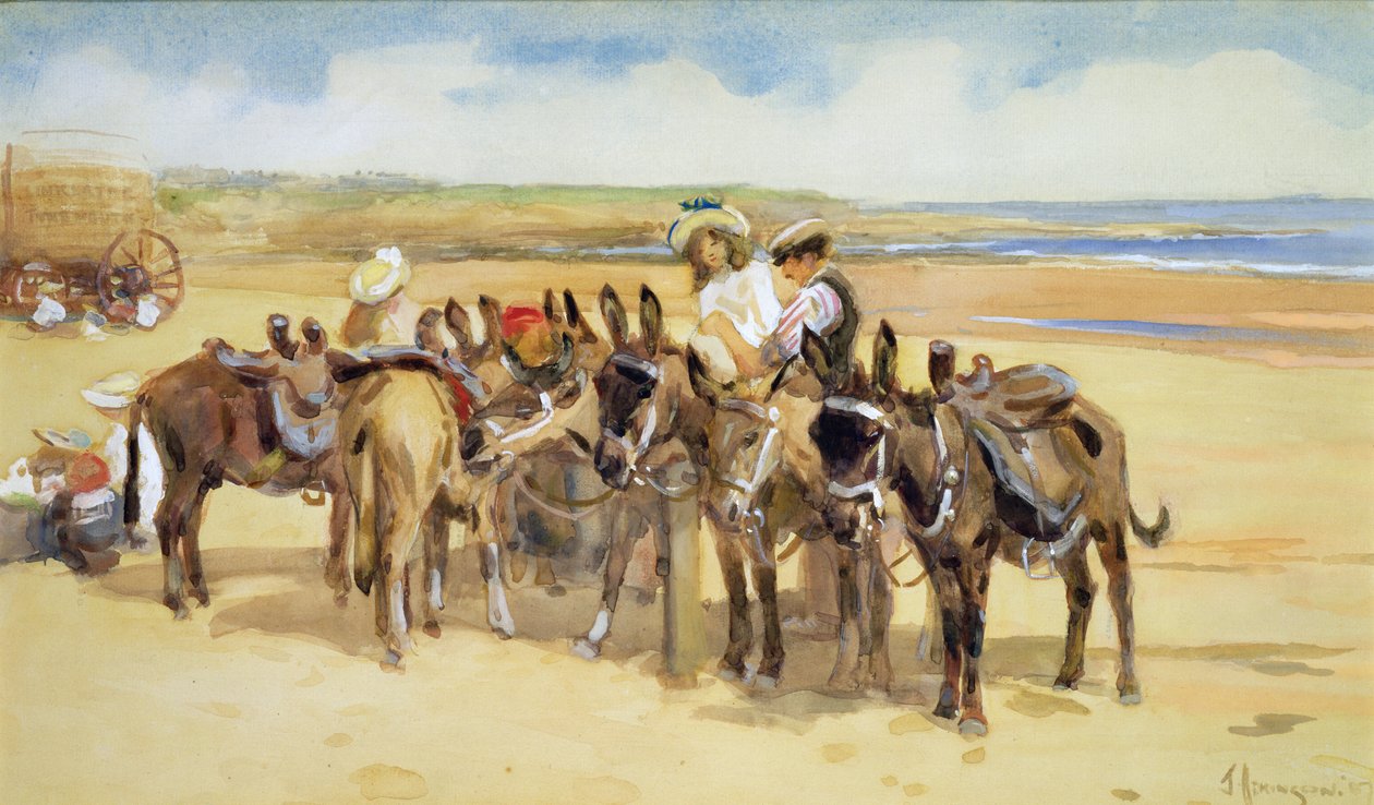 Tynemouth Sands, 1907 von John Atkinson