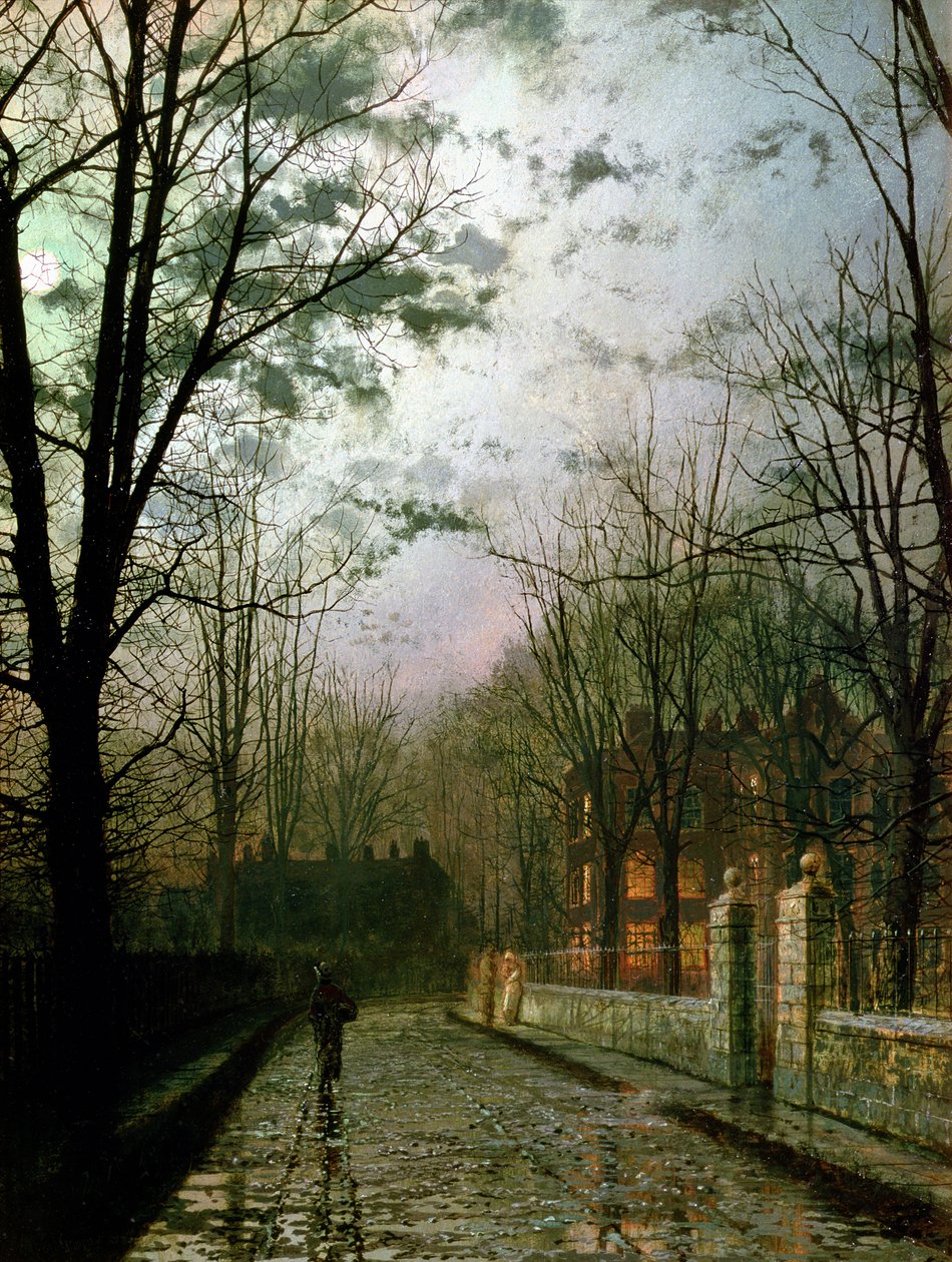 Nach dem Regen von John Atkinson Grimshaw