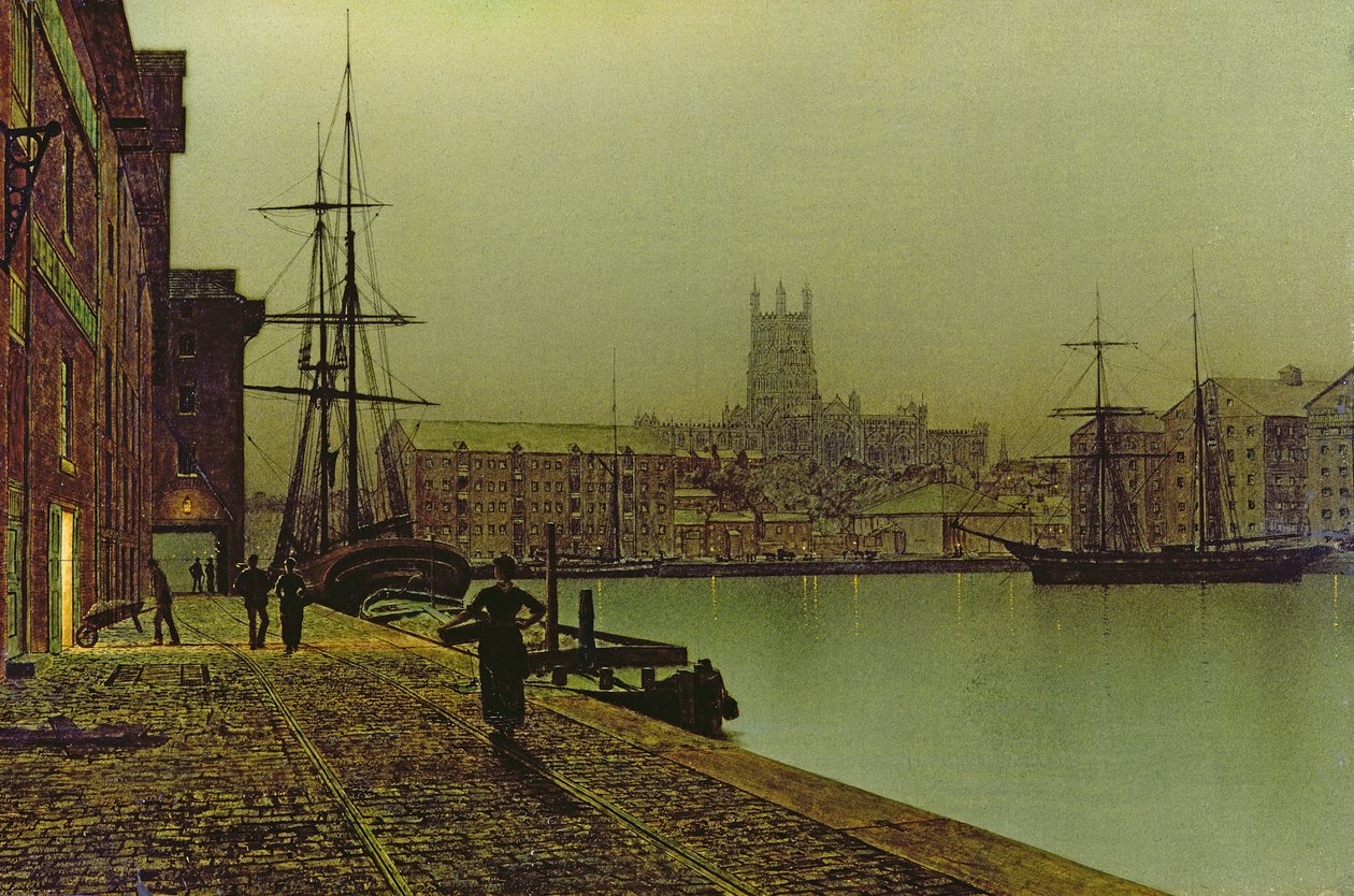 Gloucester Docks, ca. 1880 von John Atkinson Grimshaw