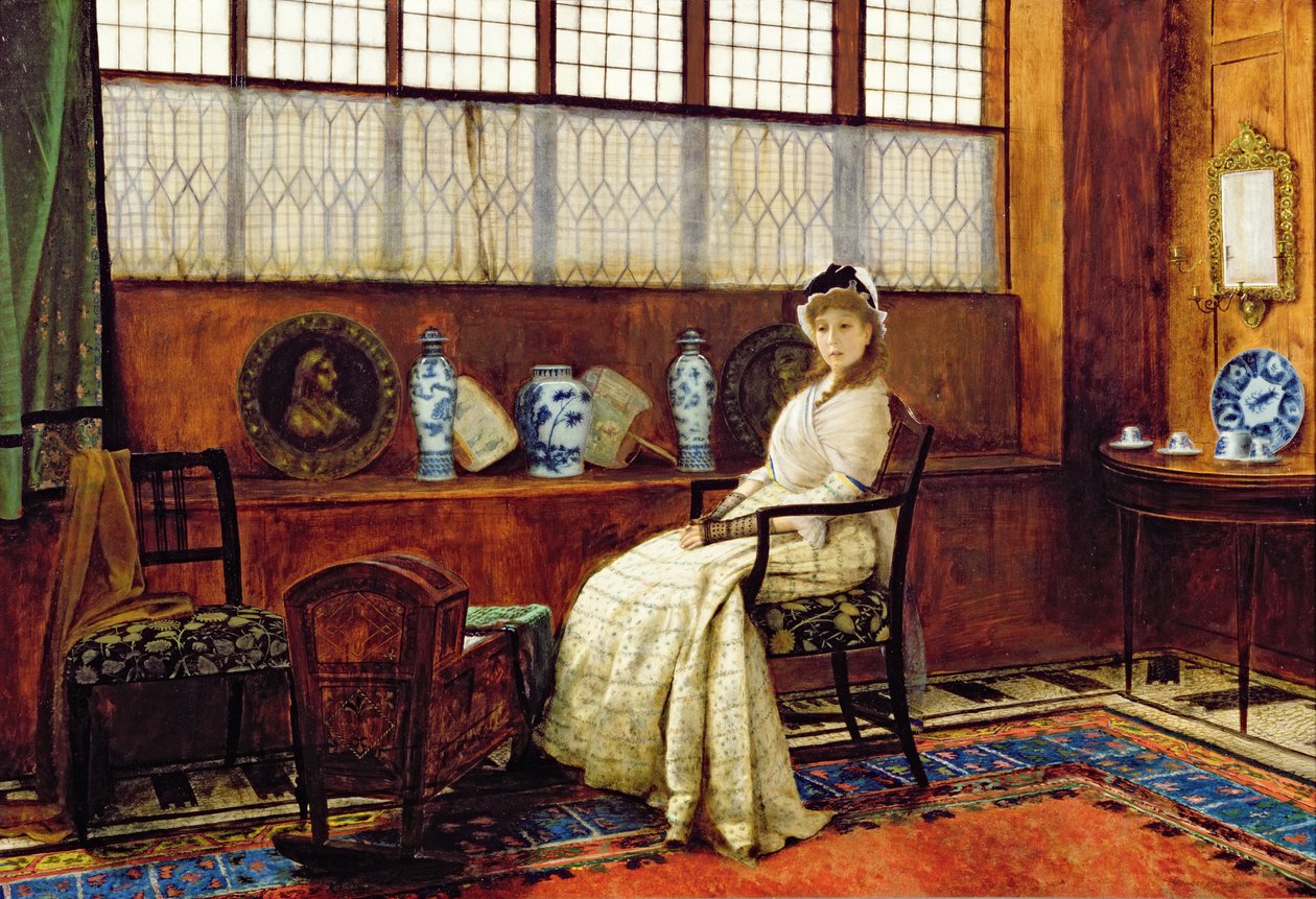 Das Wiegenlied von John Atkinson Grimshaw