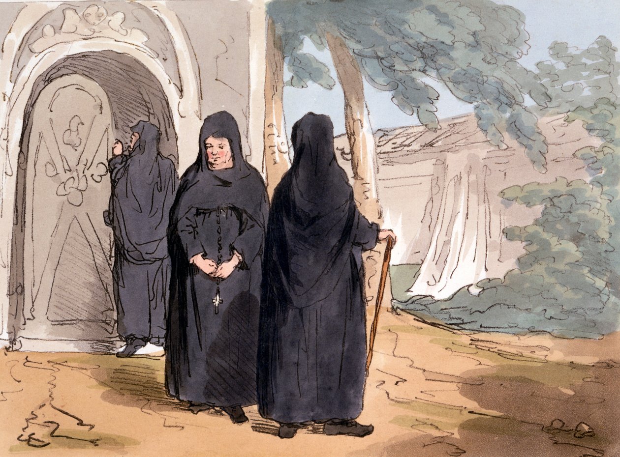 Nonnen von John Augustus Atkinson