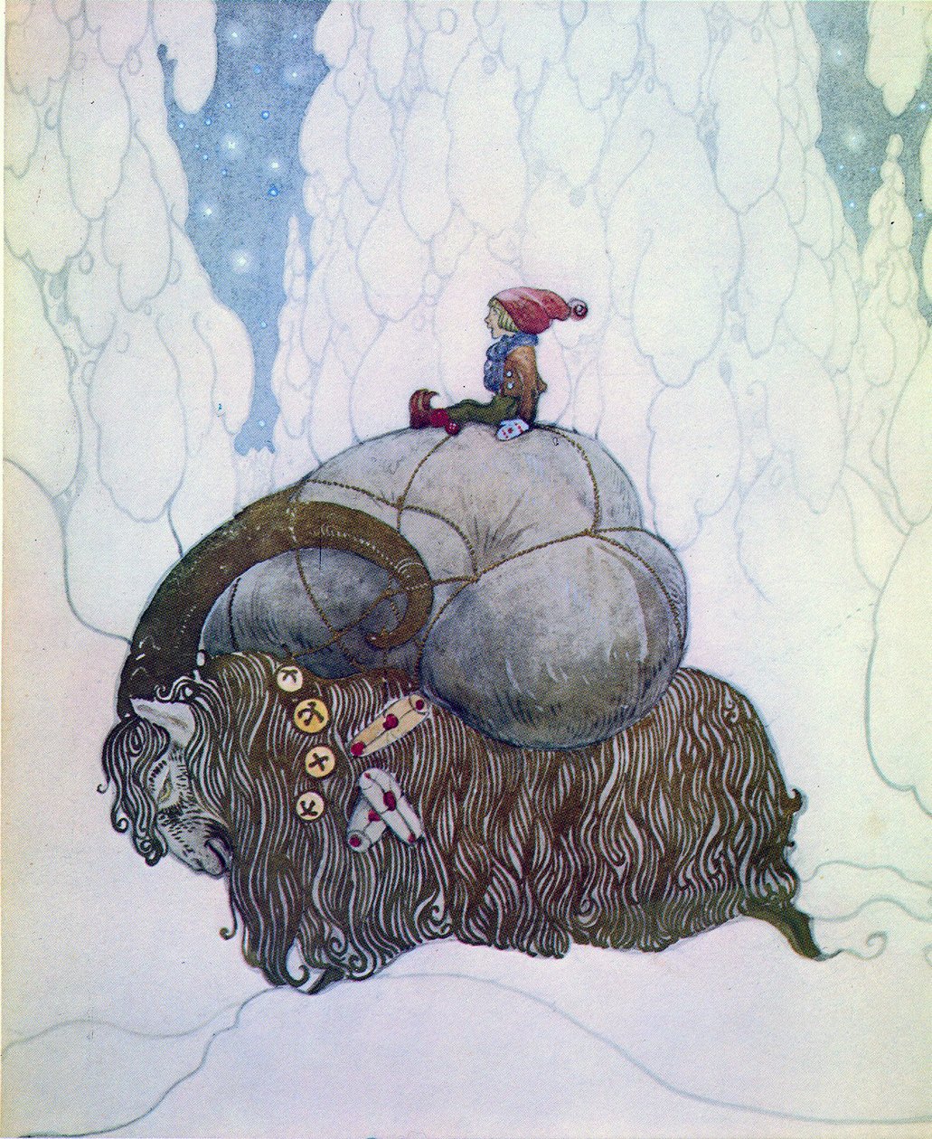 Julbock von John Bauer