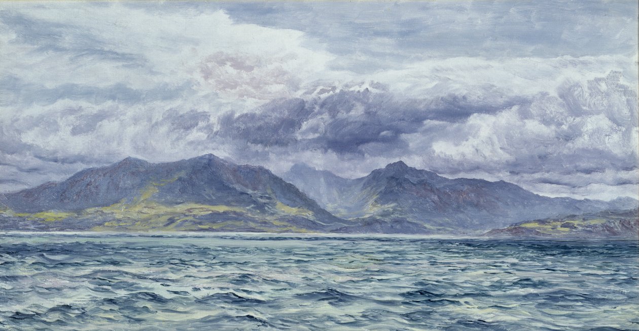 Insel Arran, 7. August 1883 von John Brett