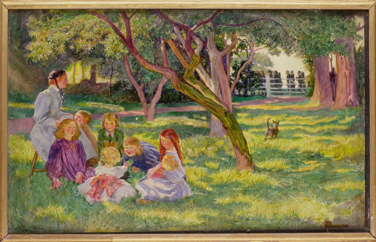 Eine Generation vergeht, und eine andere Generation kommt: aber die Erde bleibt für immer (Prediger 1:4), 1901 von John Byam Liston Shaw