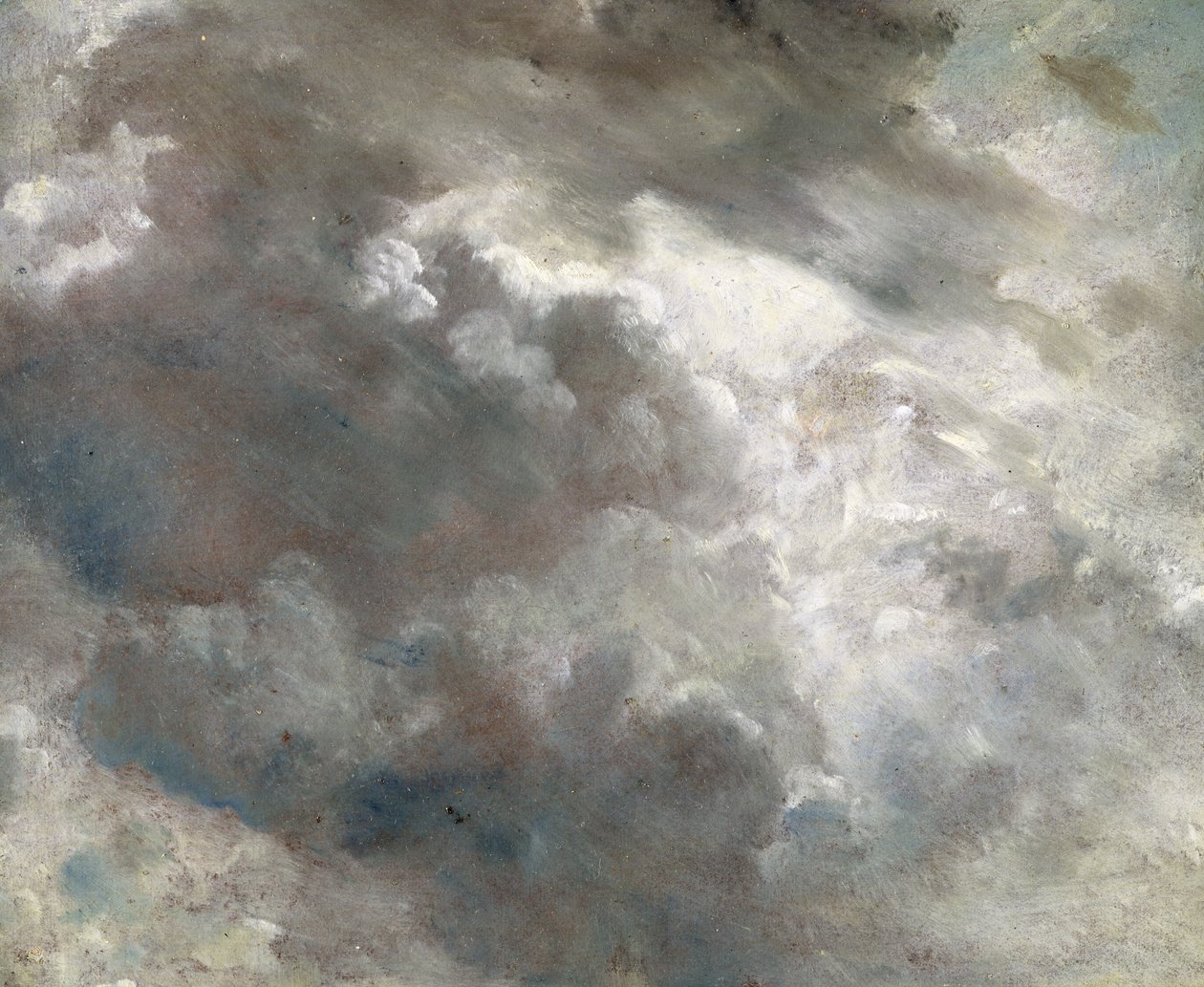 Wolkenstudie, 1821 von John Constable