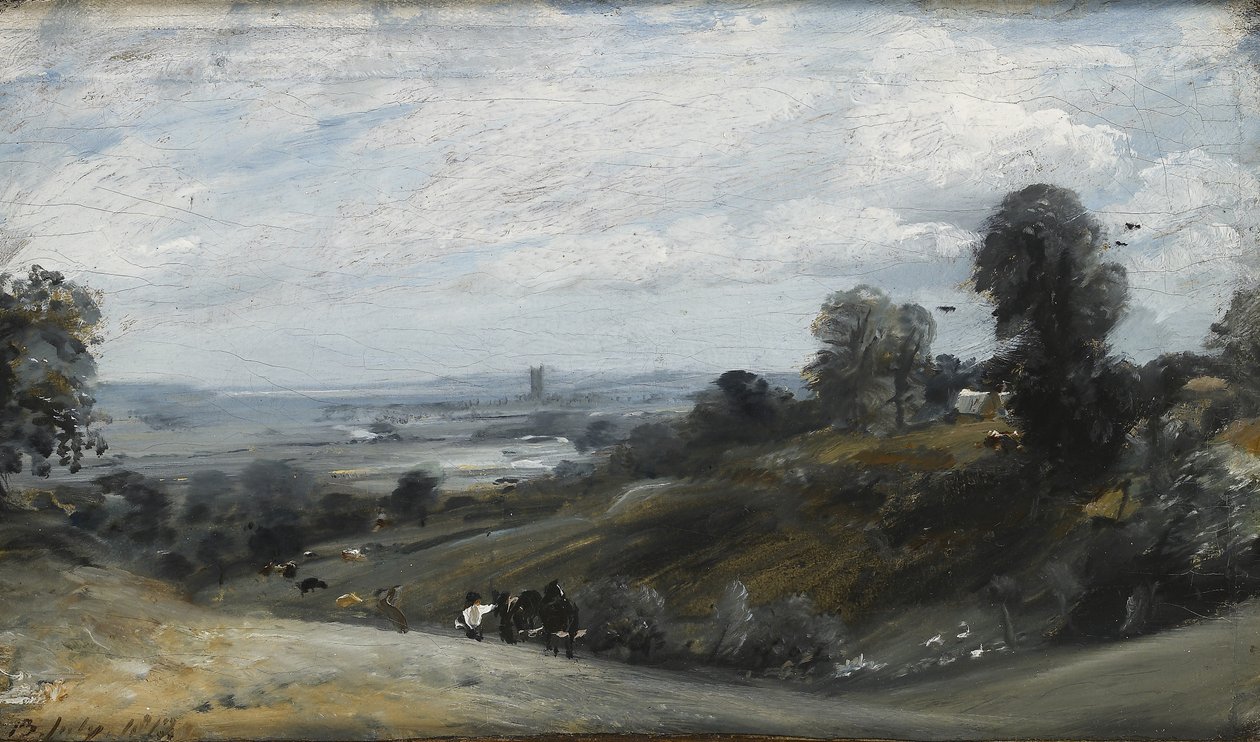 Dedham Vale von Langham, 19. Jahrhundert von John Constable