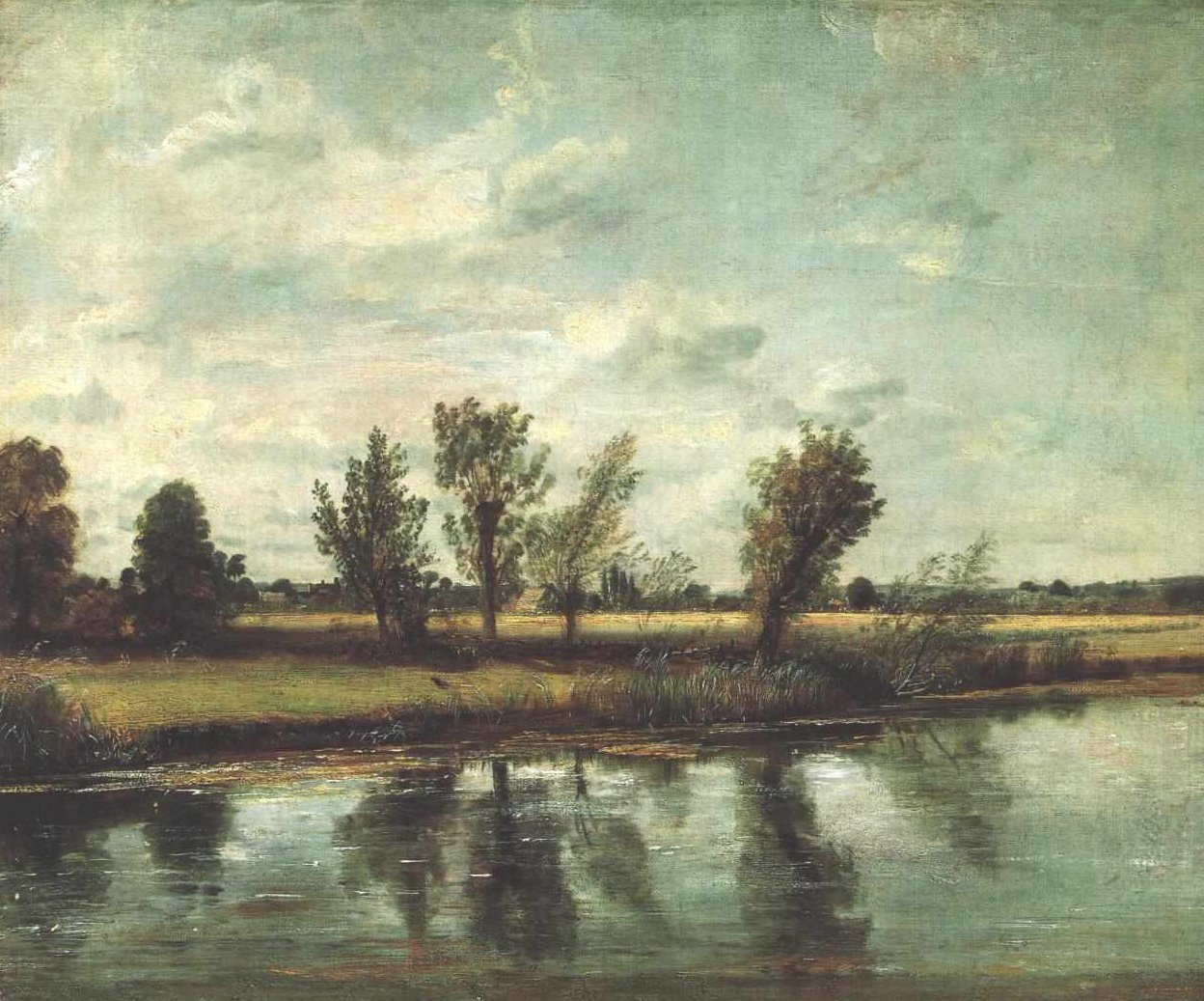 Moorwiesen bei Salisbury von John Constable
