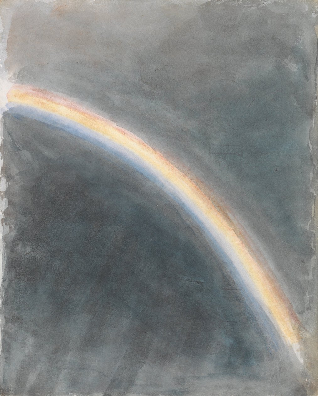 Himmelsstudie mit Regenbogen von John Constable