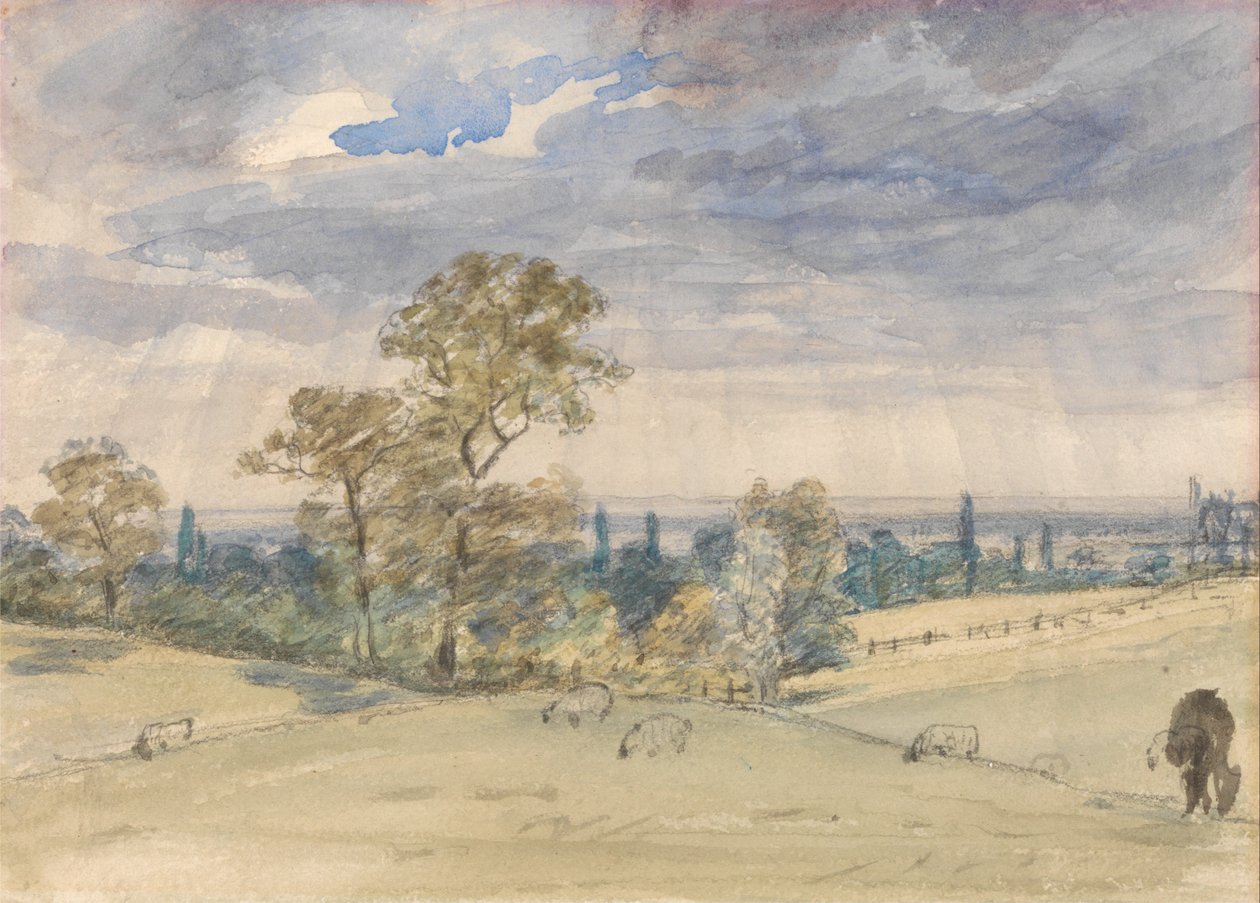 Landschaft in Suffolk von John Constable