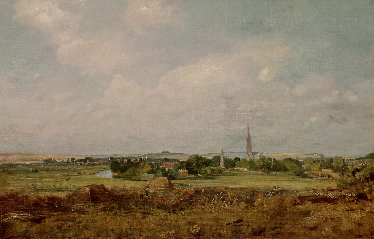 Ansicht von Salisbury von John Constable