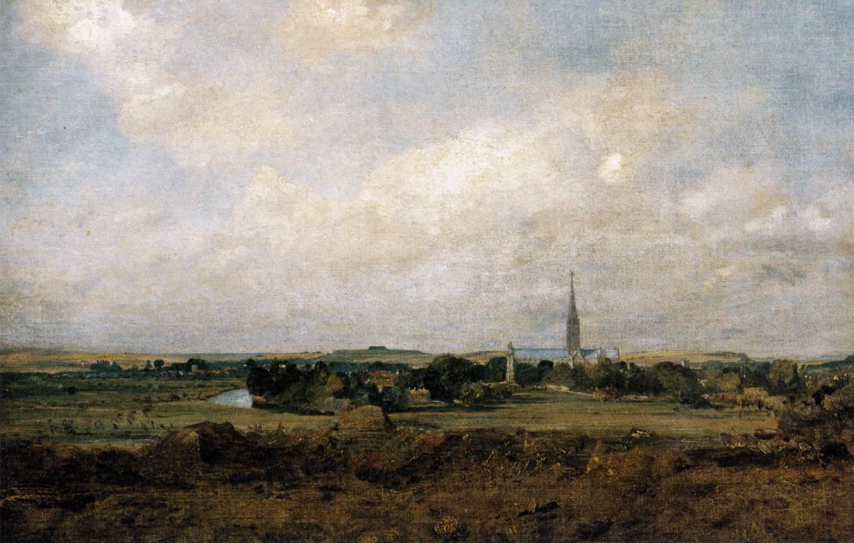 Blick auf Salisbury von John Constable