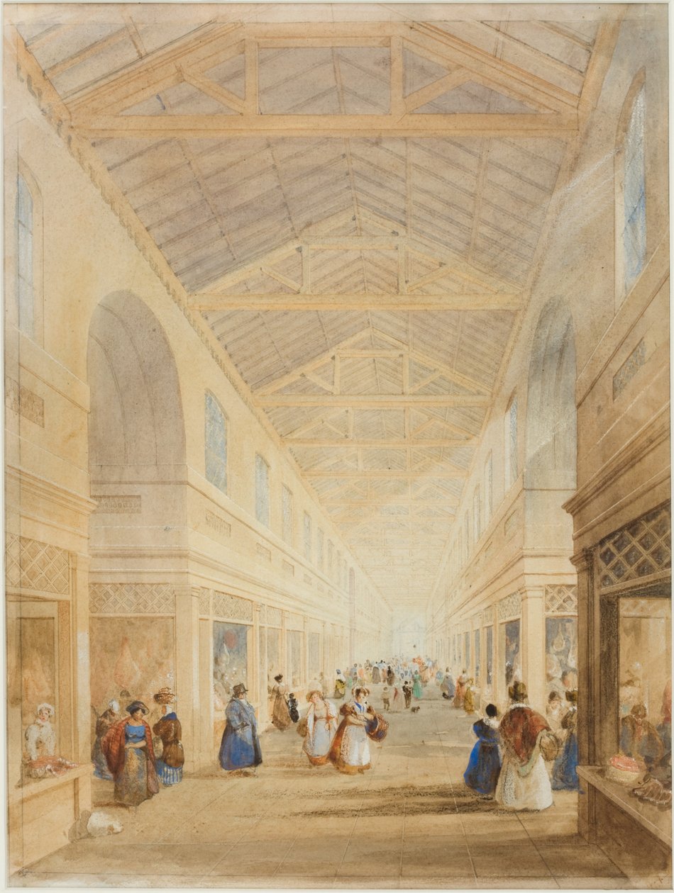 Der Fleischmarkt, Newcastle upon Tyne von John Dobson