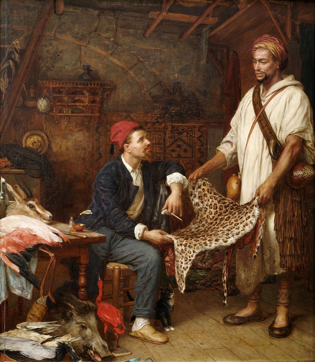 Der französische Naturforscher in Algier von John Evan Hodgson