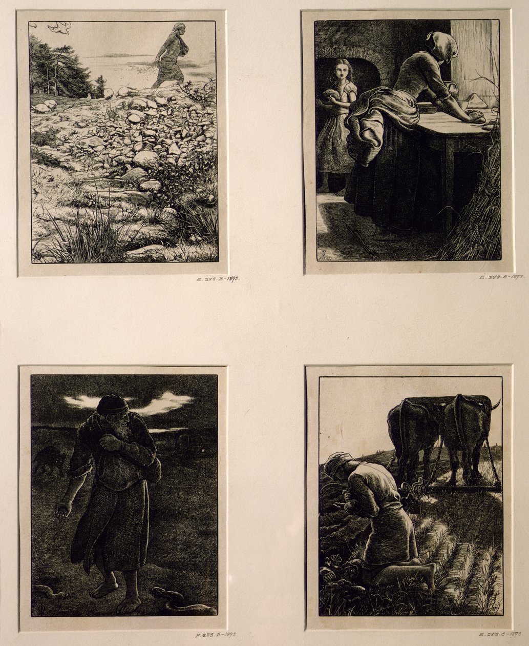 Die Gleichnisse von John Everett Millais