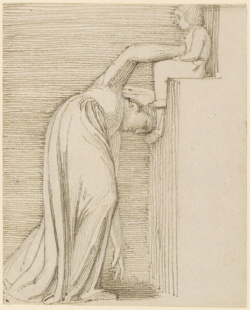 Eine Mutter und Kind von John Flaxman