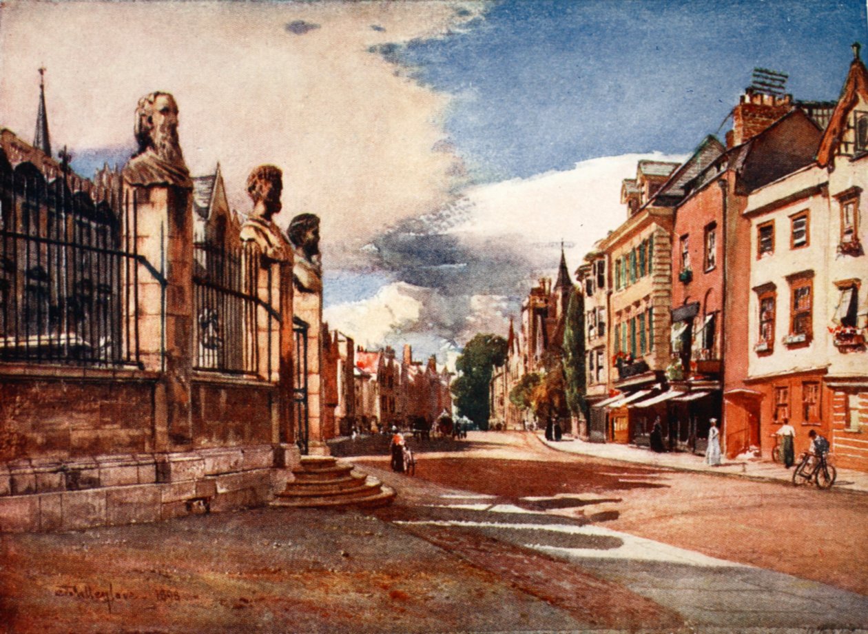 Broad Street, Blick nach Westen, 1903 von John Fulleylove