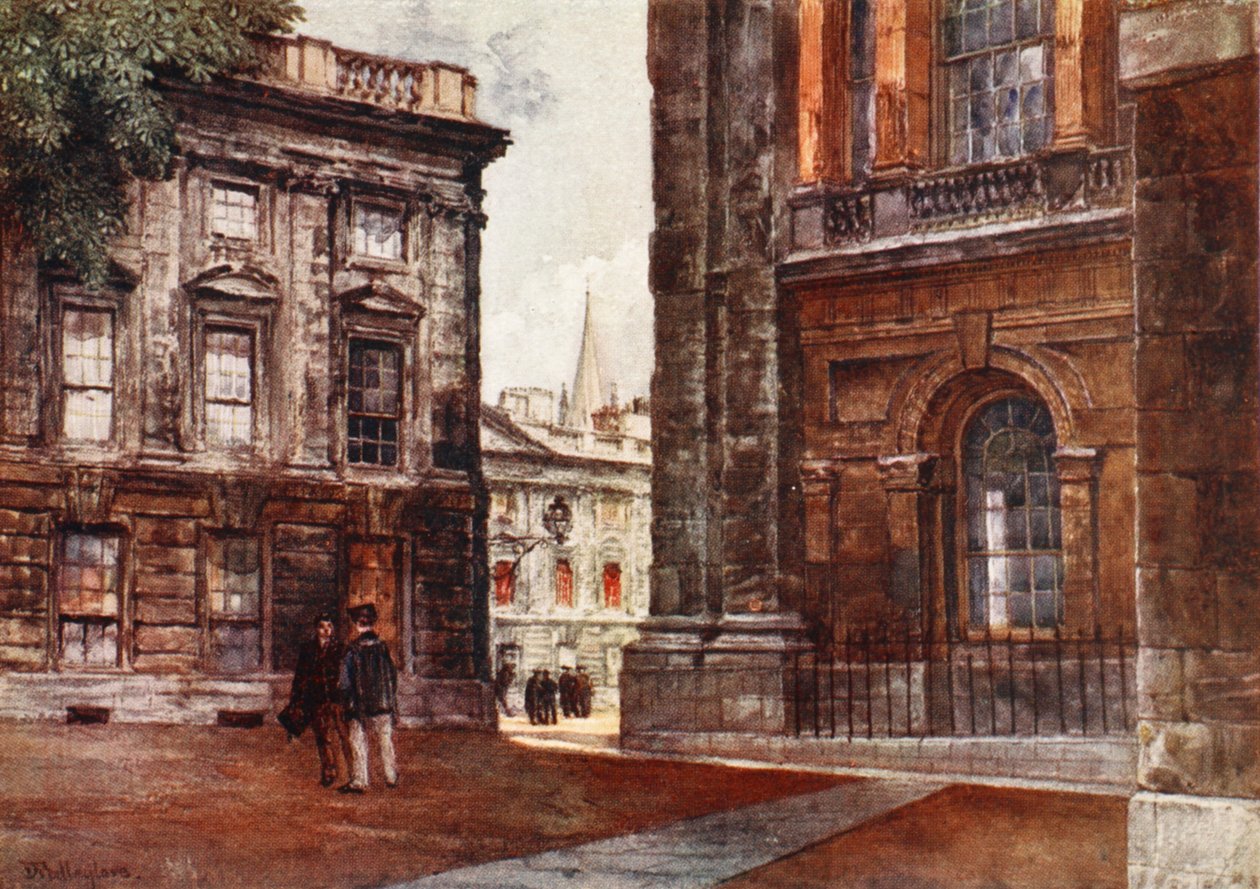 Christ Church, Peckwater Quadrangle, 1903 von John Fulleylove