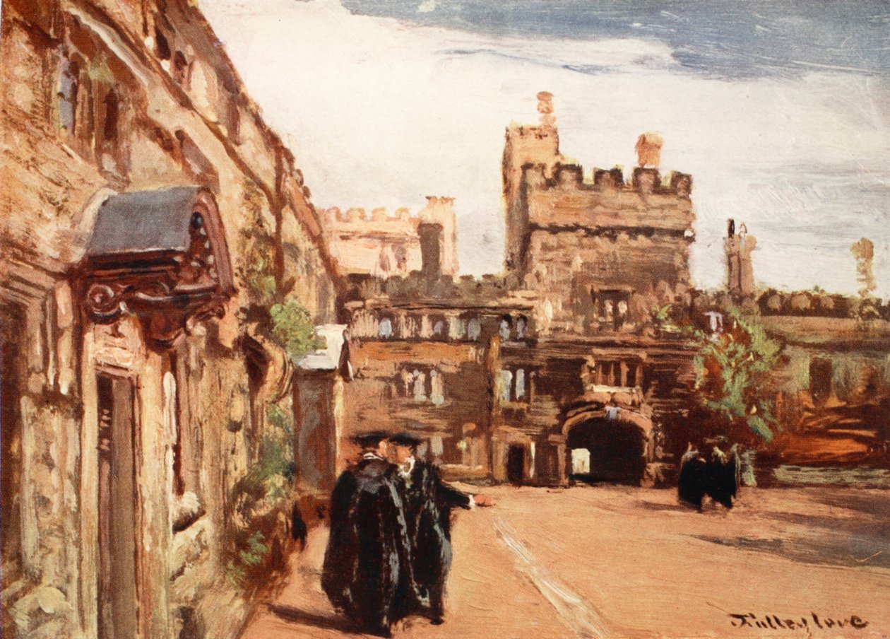 Jesus College, 1903 von John Fulleylove