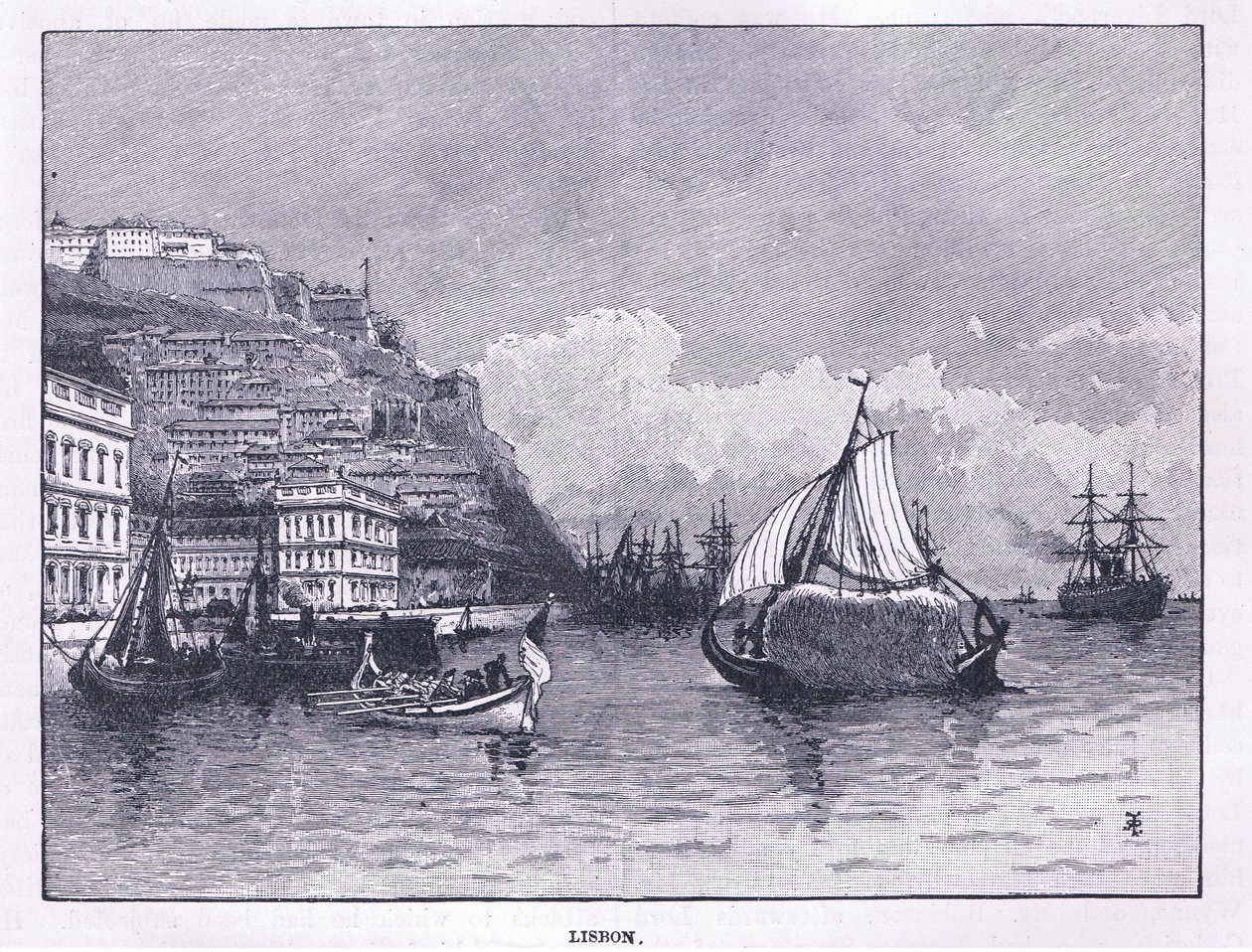 Lissabon von John Fulleylove
