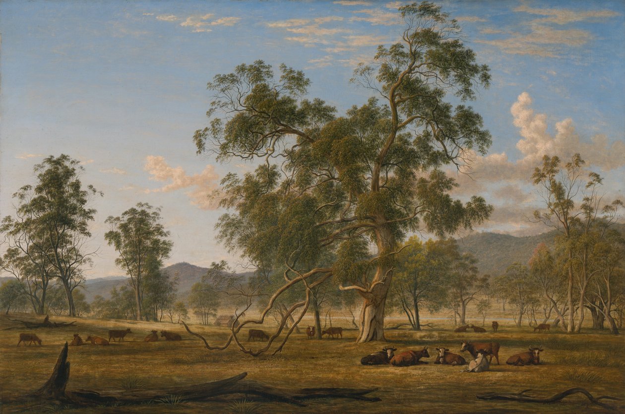Patterdale-Landschaft mit Vieh von John Glover