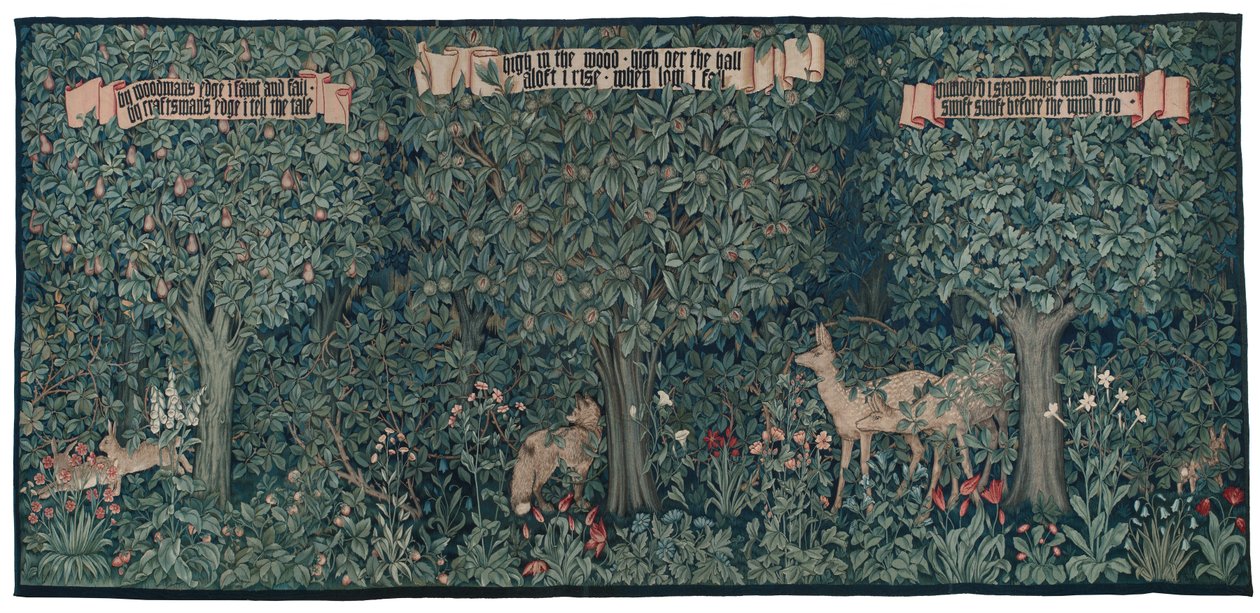 Wandteppich - Grün von John Henry Dearle