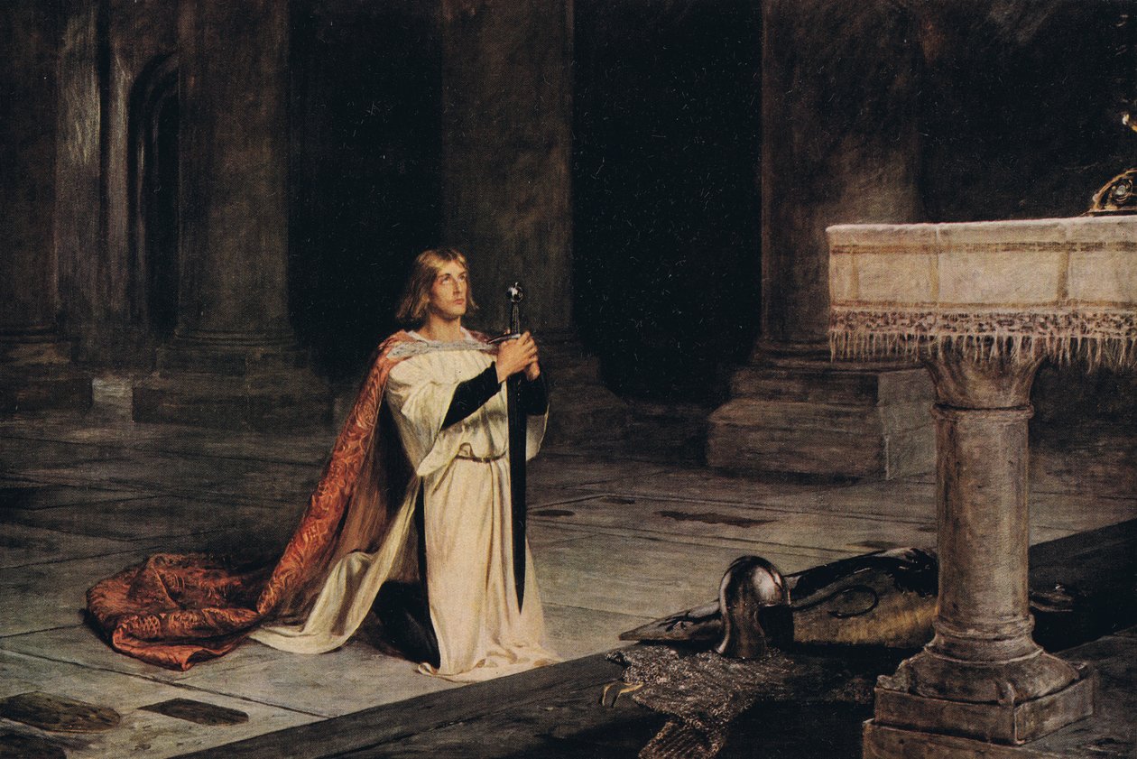 Die Wache von John Pettie
