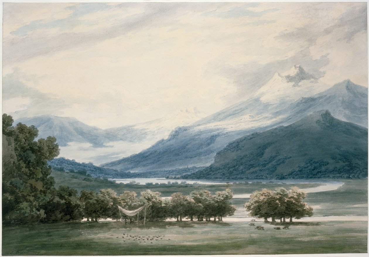 Brixen, Südtirol von John Robert Cozens