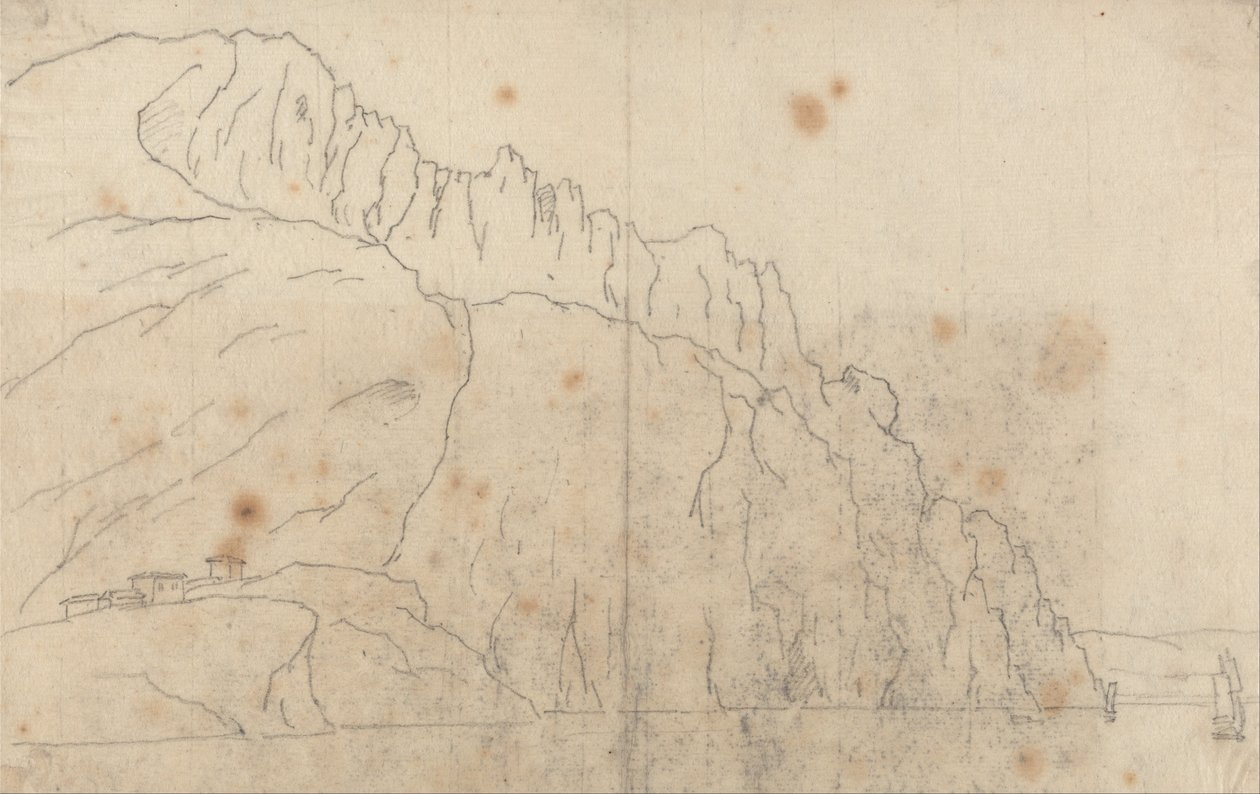 Küste von Genua von John Robert Cozens