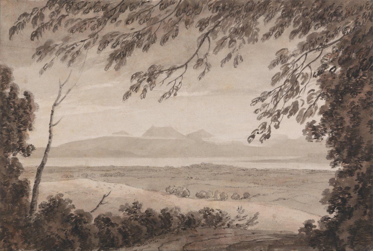 Der Genfersee vom Kanton Bern aus von John Robert Cozens