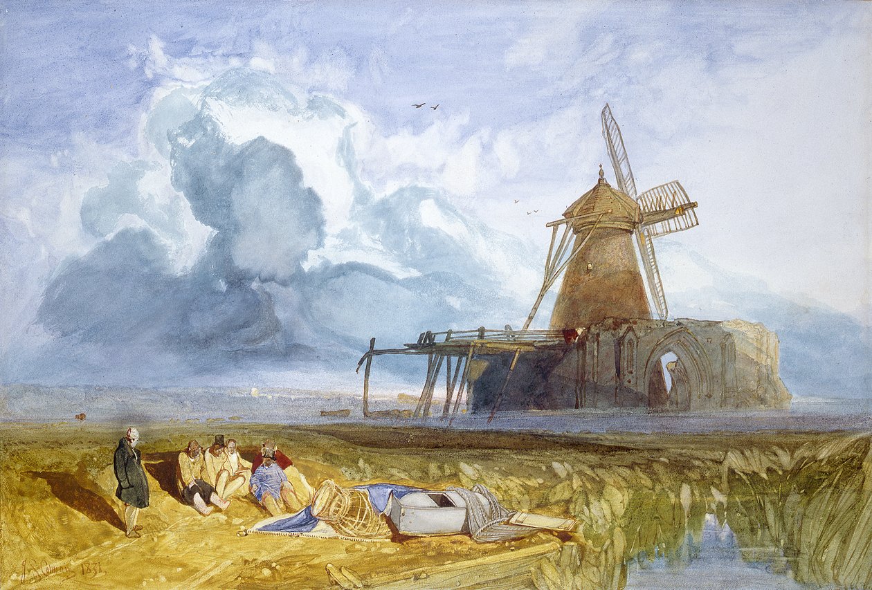 St. Benets Abtei, Norfolk, 1831 von John Sell Cotman