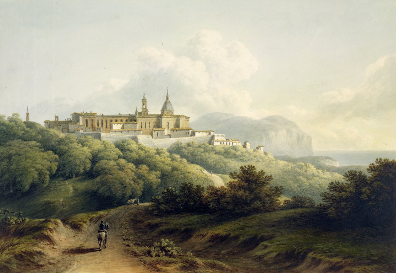 Nr. 2289 Chiesa della Santa Casa, Loreto, 1806 von John Warwick Smith