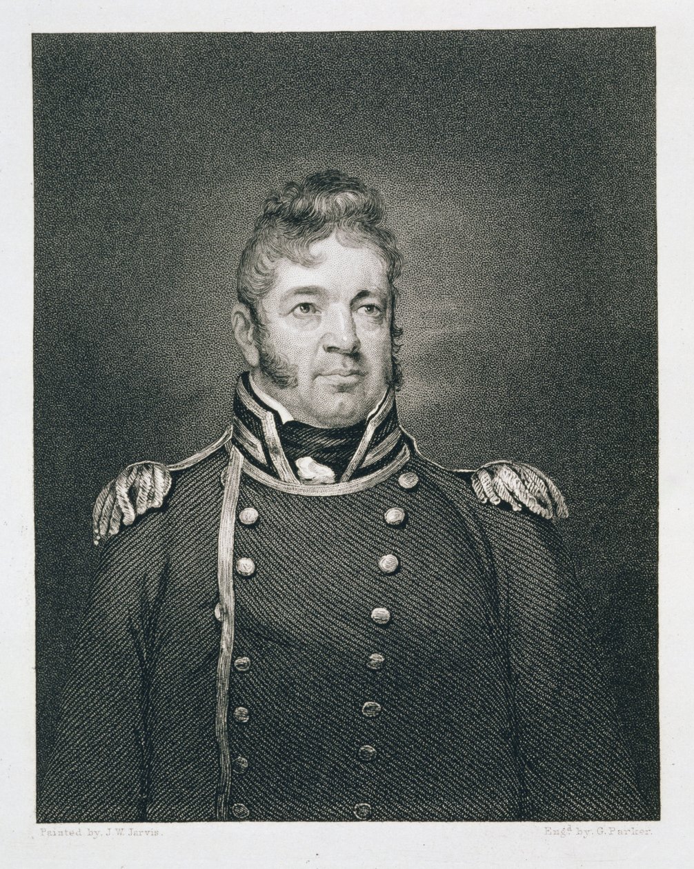 William Bainbridge (1774-1833), graviert von George Parker von John Wesley Jarvis