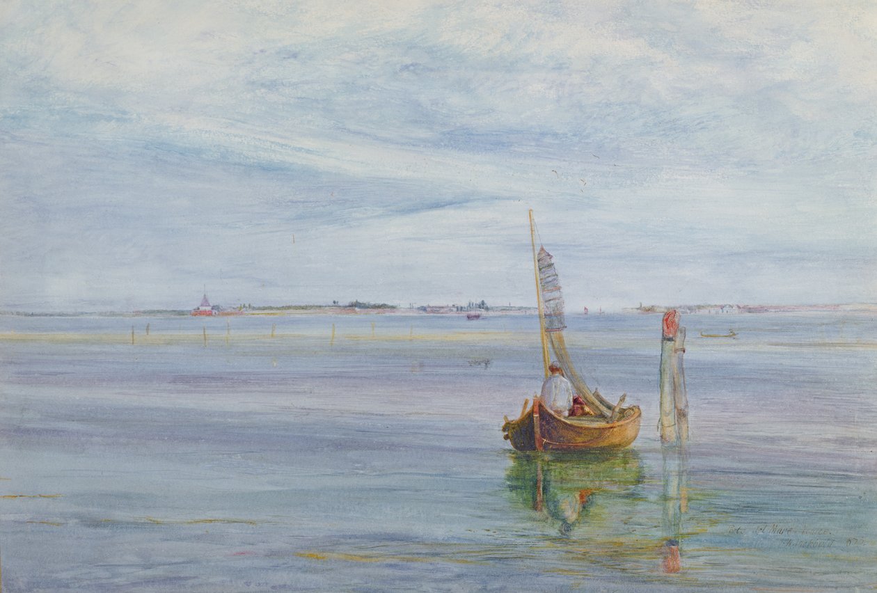 Tor des Meeres, Venedig, 1873 von John William Inchbold