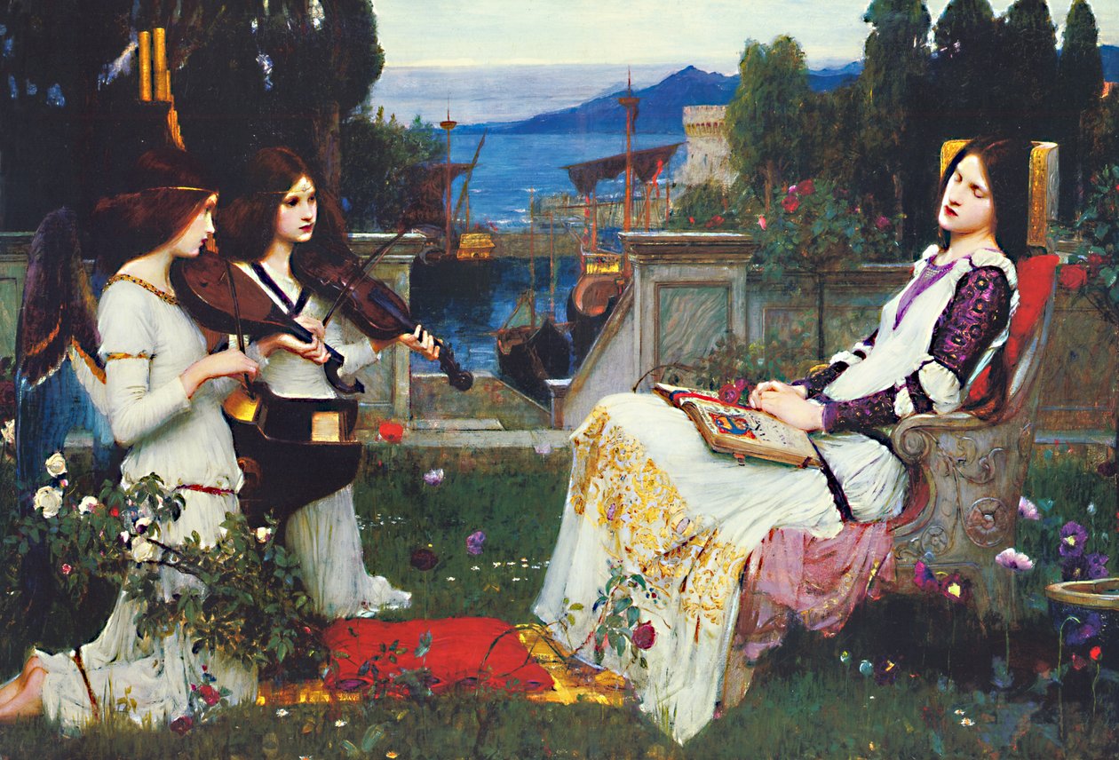 Heilige Cäcilia von John William Waterhouse