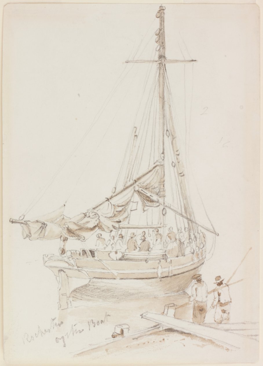 Rochester Austernboot von John Wilson Carmichael