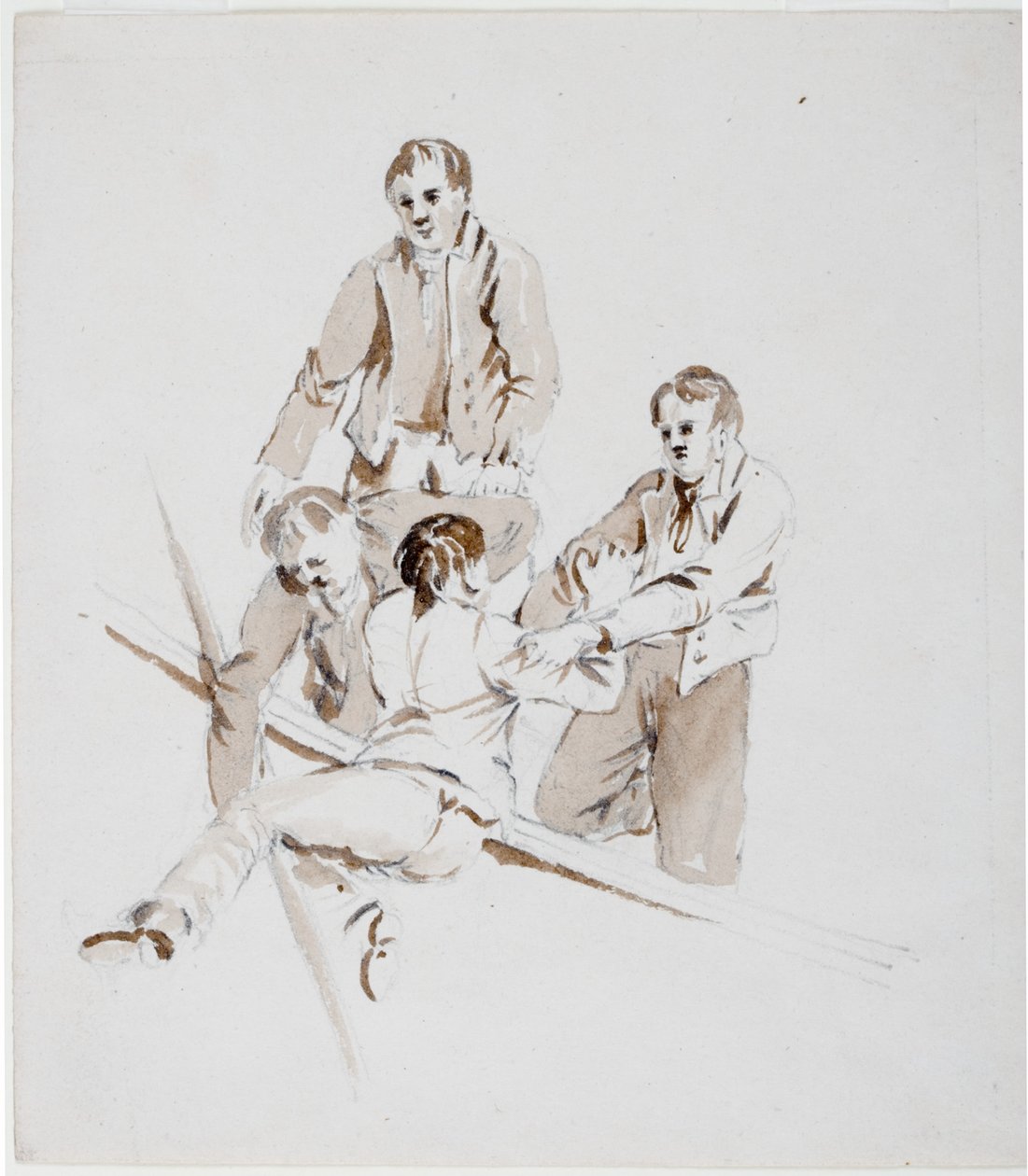 Studie von Seeleuten von John Wilson Carmichael