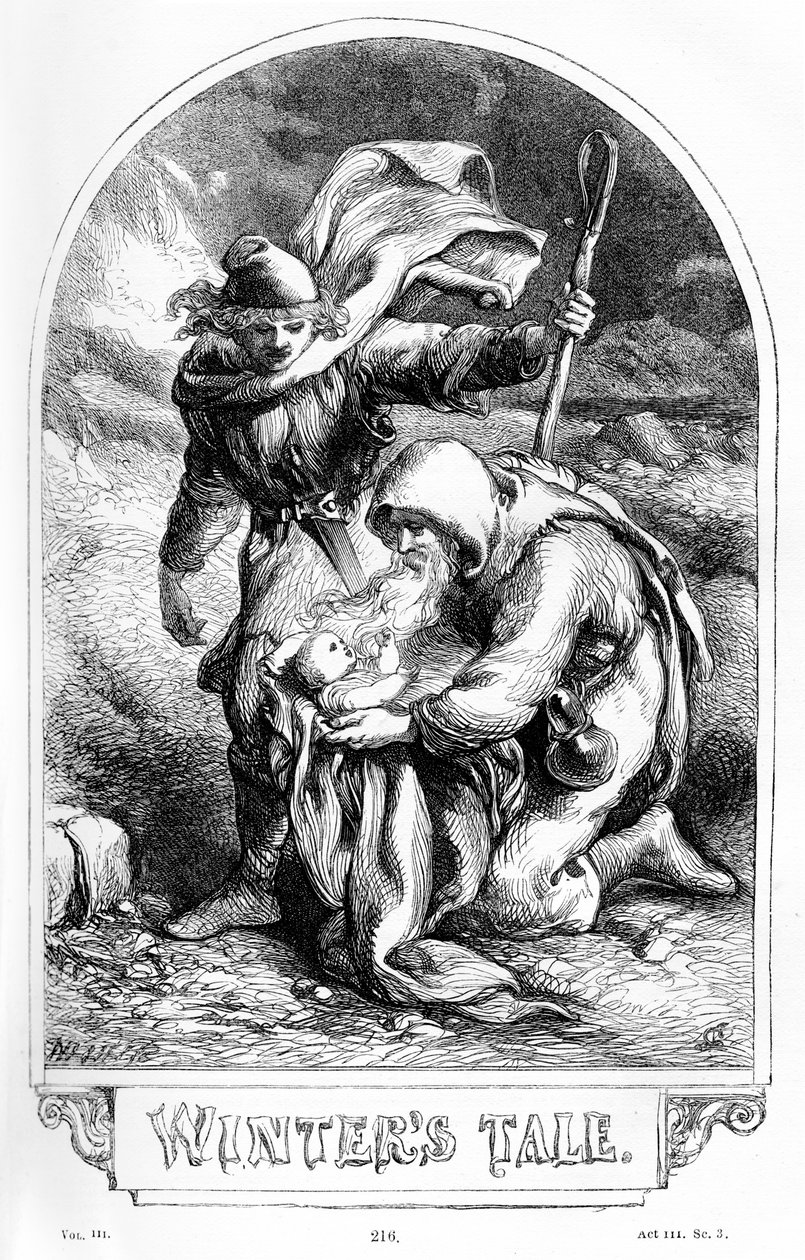 Ein Wintermärchen von John (after) Gilbert