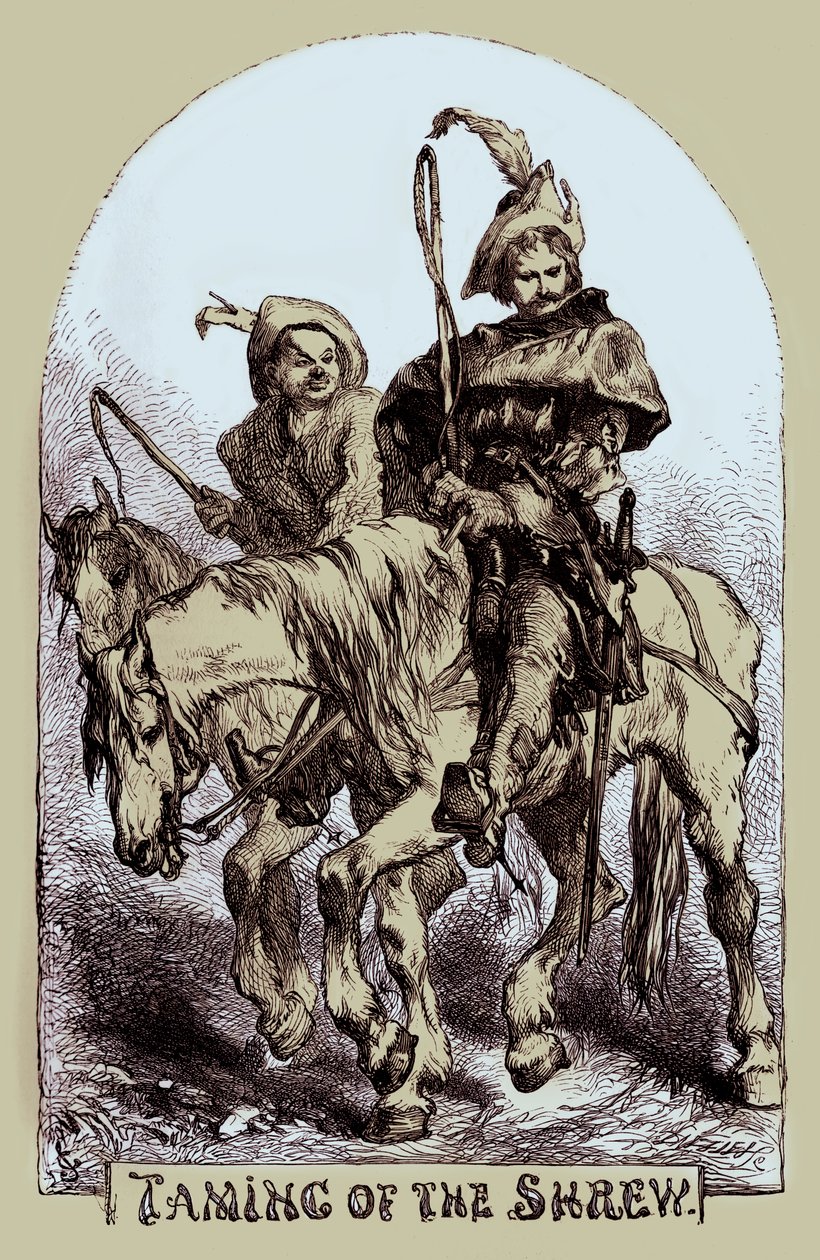 Der Widerspenstigen Zähmung von John (after) Gilbert