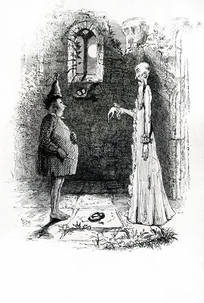 Der Geist (Gravur) von John (after) Leech