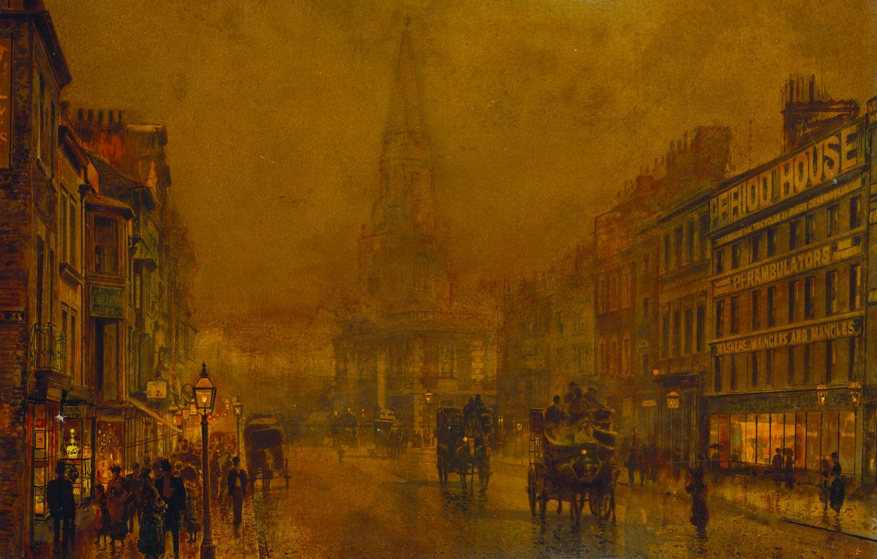Blackman Street, Borough von John Atkinson Grimshaw