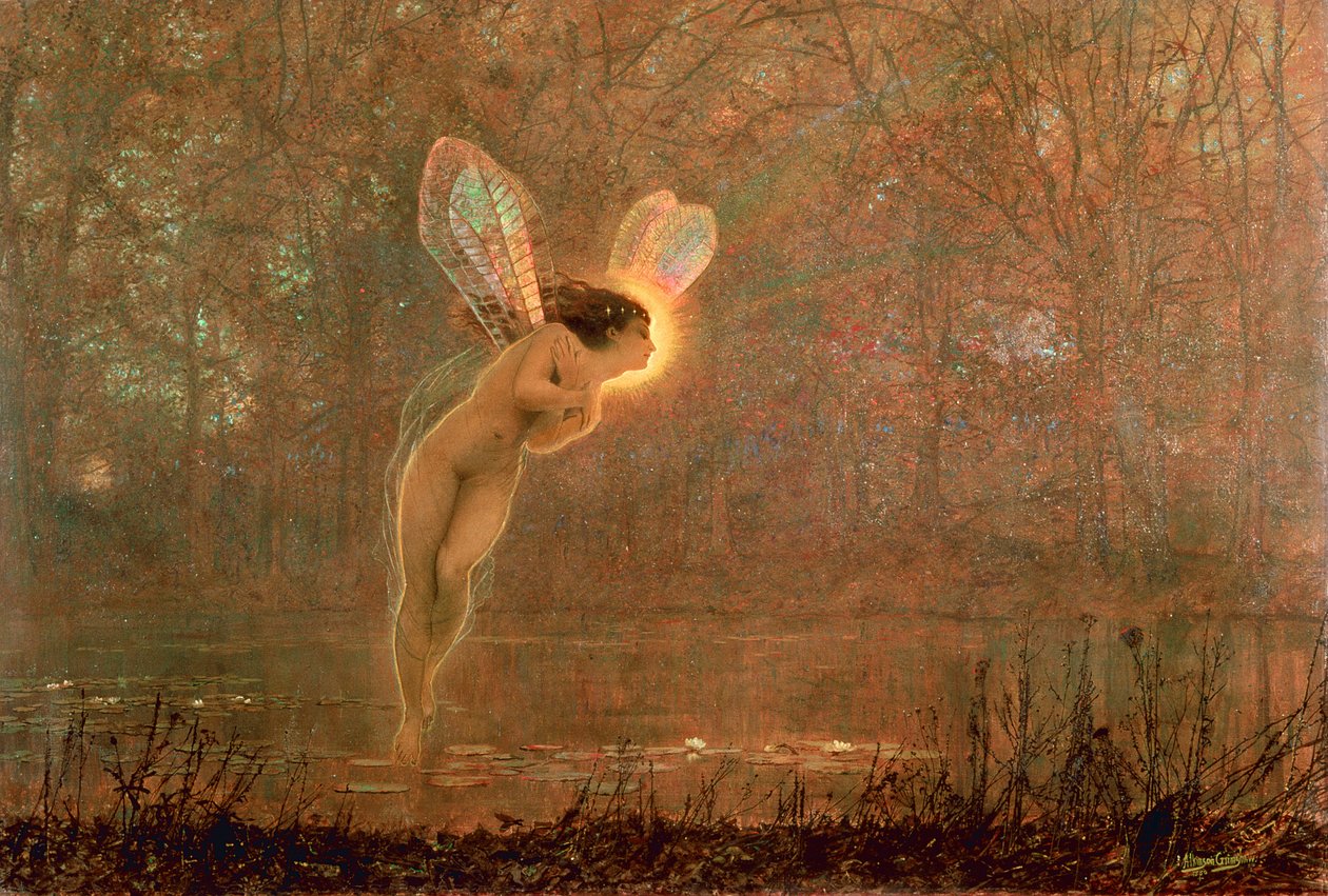 Iris von John Atkinson Grimshaw