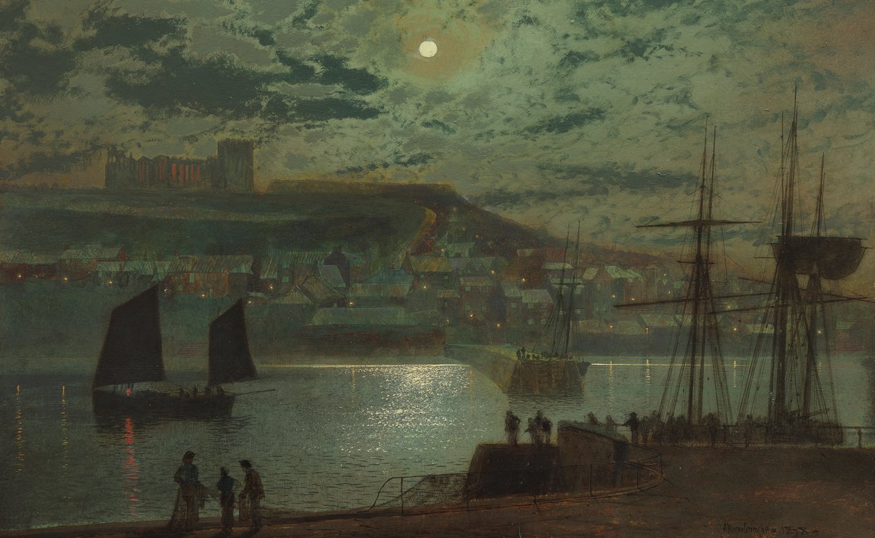 Hafen von Whitby von John Atkinson Grimshaw