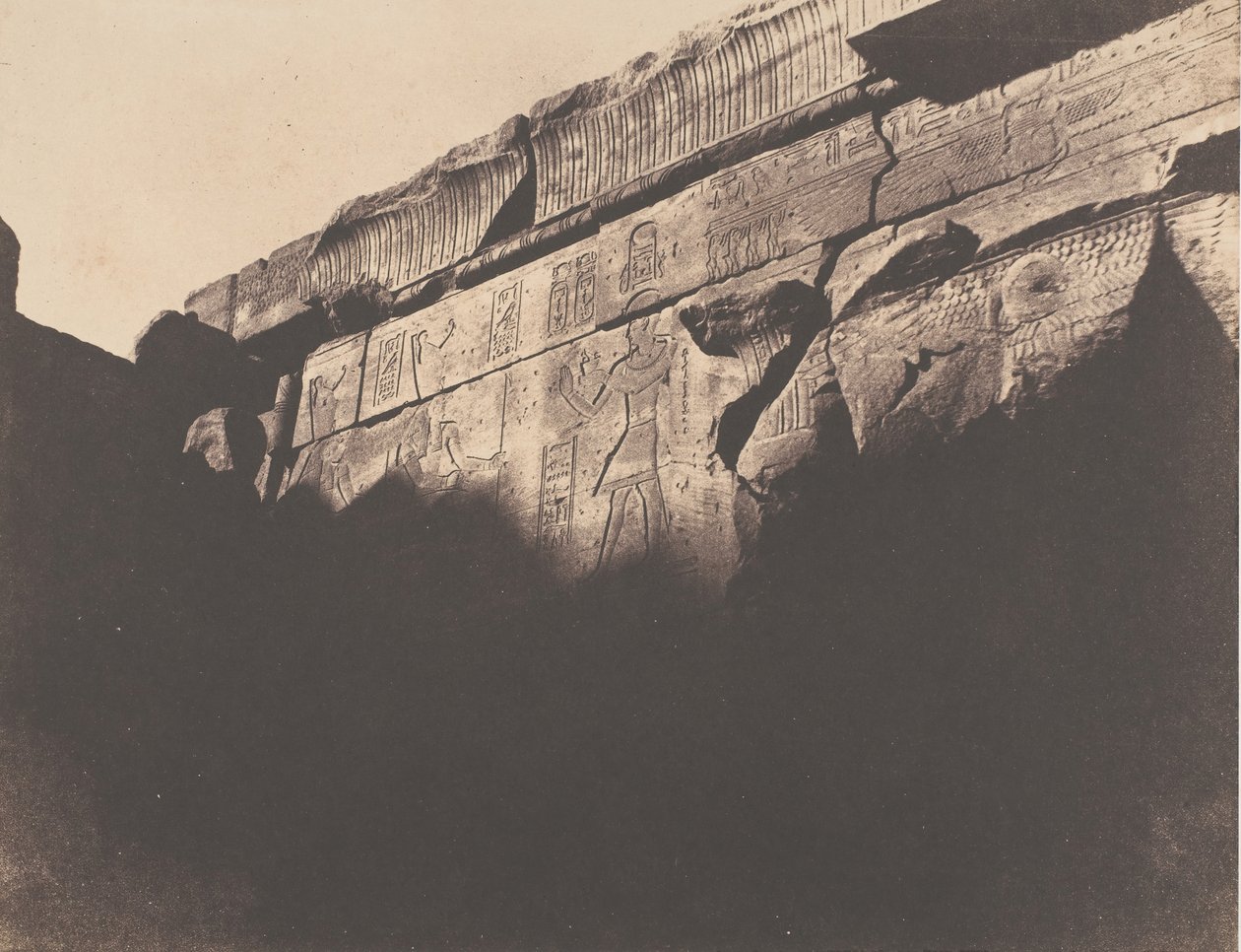 Dakkeh, 1853-54 von John Beasley Greene