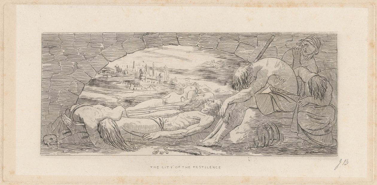 Die Stadt der Pest von John Bell