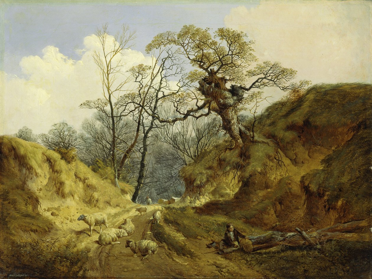 Crown Point, Whitlingham, bei Norwich von John Berney Ladbrooke