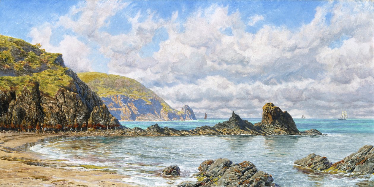 Waldbucht, Cardigan Bay, 1883 von John Brett