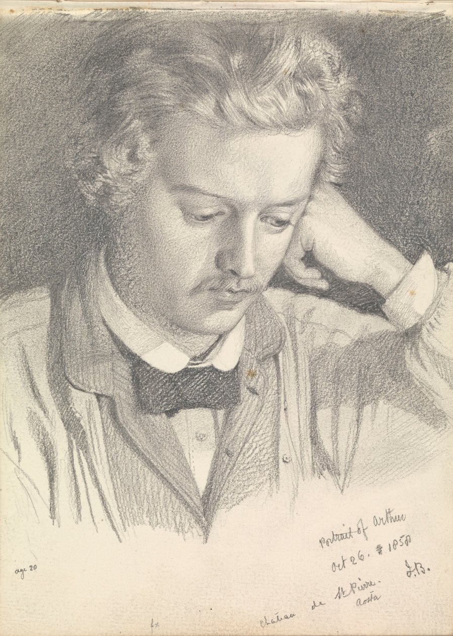 Porträt von Arthur von John Brett