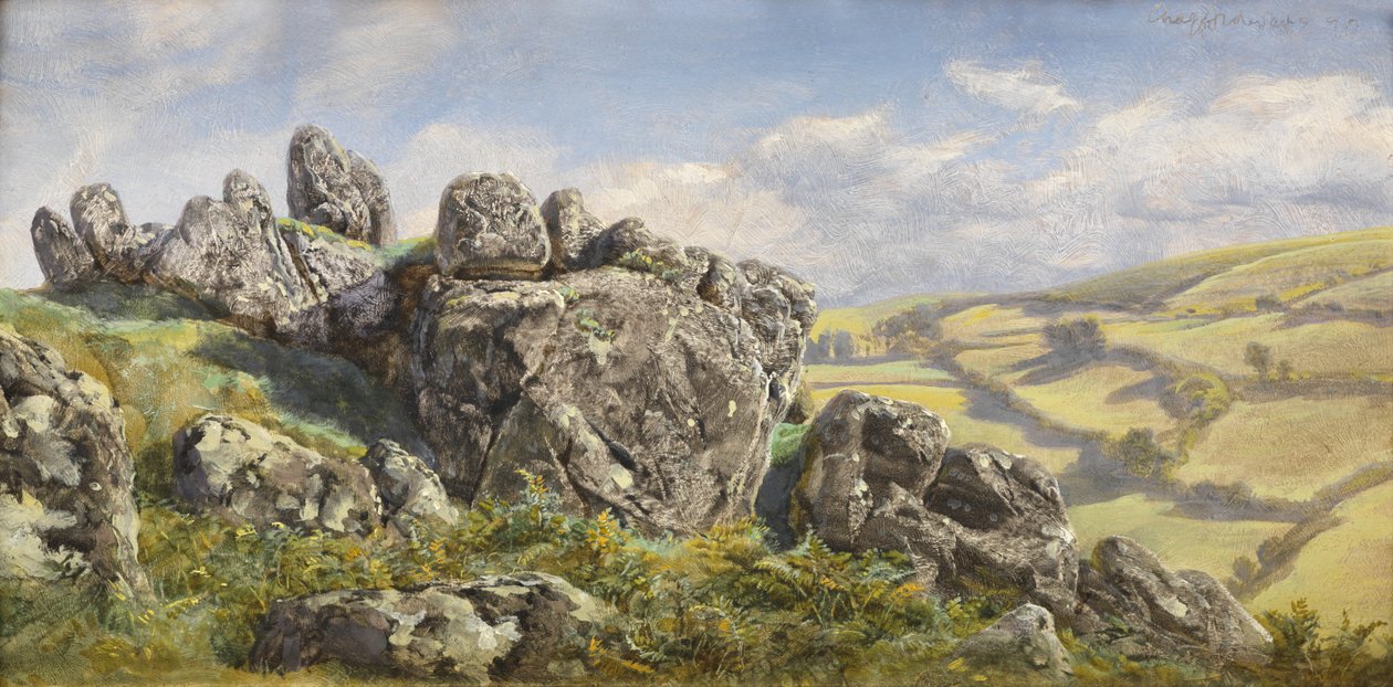 Studie für Chagford von John Brett