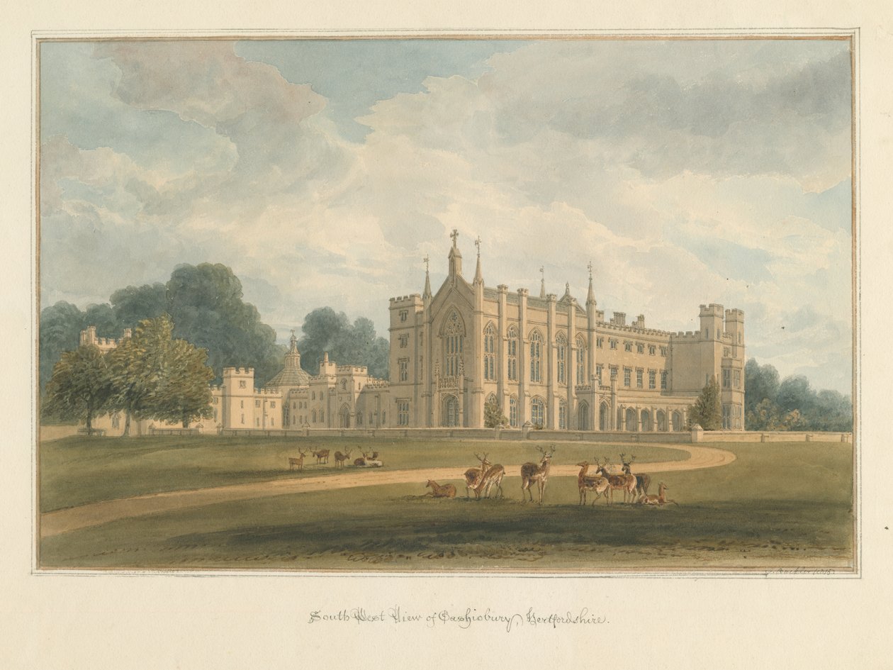 Cashiobury von John Buckler