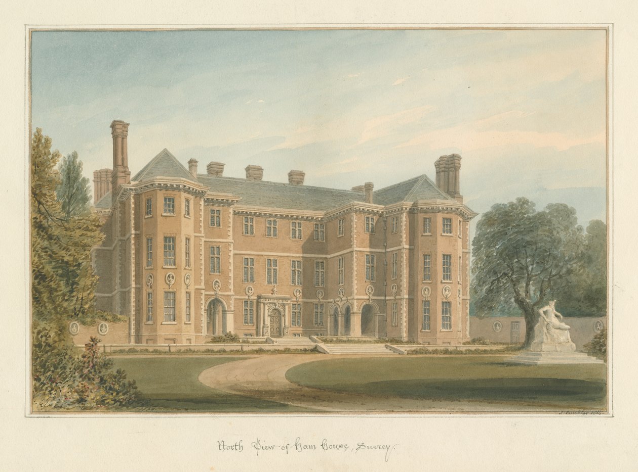 Ham House von John Buckler